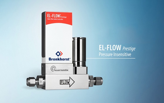 Pressure and temperature compenstation to gas flow control (pressure insensitive) EL-FLOW Prestige